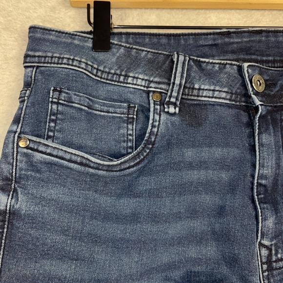 The Perfect Jean NYC Slim Fit Jeans Mens 32 Stretch Normcore Minimalist - Picture 7 of 11